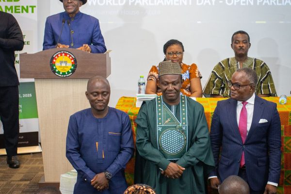 Sammy Obeng and Speaker Bagbin Co-Chairs Open Parliament SC