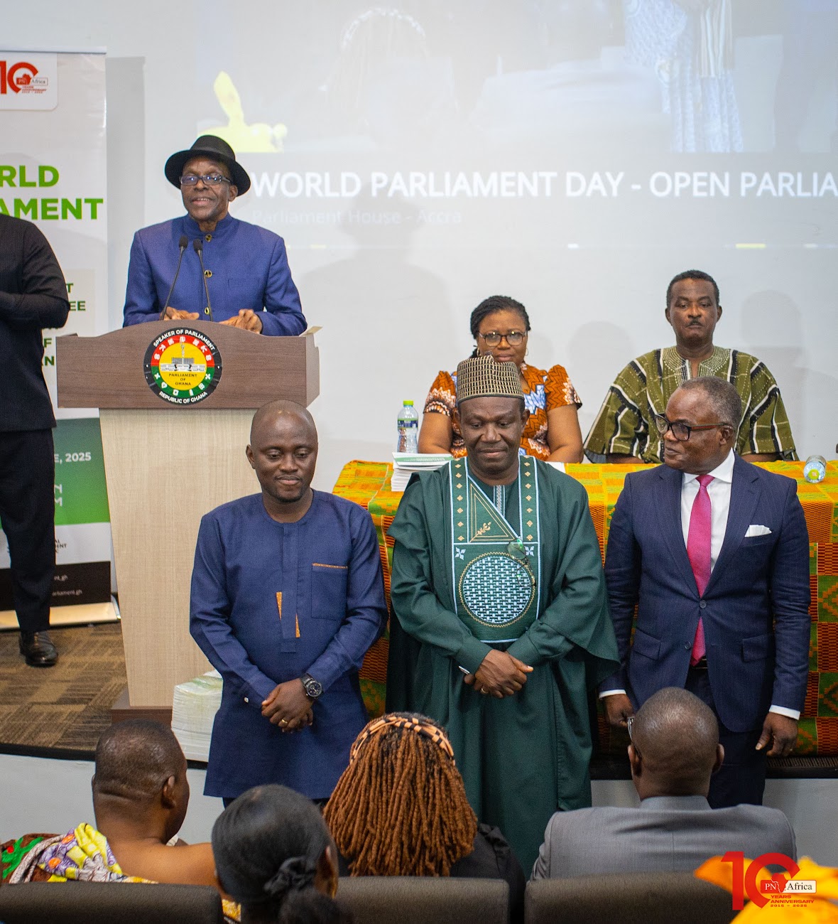 Sammy Obeng and Speaker Bagbin Co-Chairs Open Parliament SC
